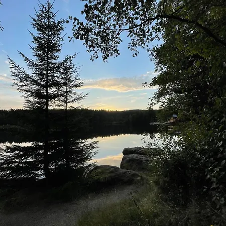 Feriehus Spirkenhuette - Bis 6 Personen - Mit Sauna - Am Fichtelsee *