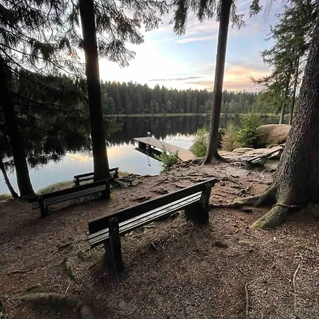 Spirkenhuette - Bis 6 Personen - Mit Sauna - Am Fichtelsee Holiday home